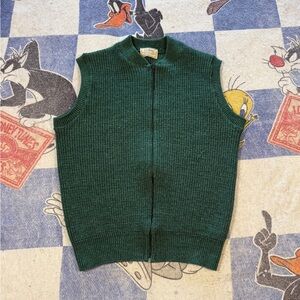 Vintage LL Bean knit vest